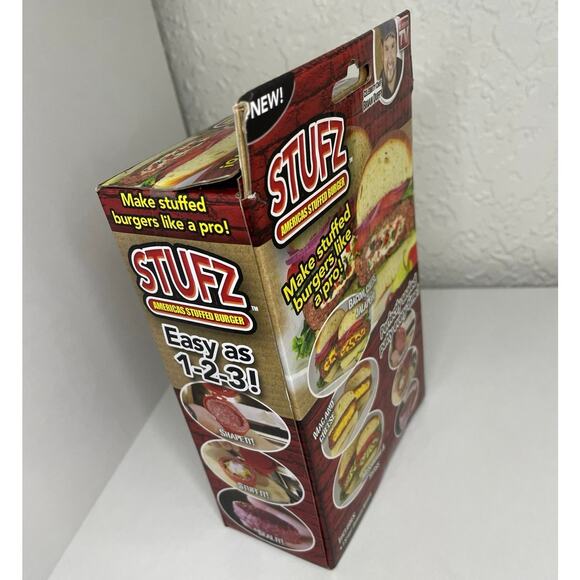 NEW Stufz-America’s Stuffed Burger (2013) - Picture 2 of 6